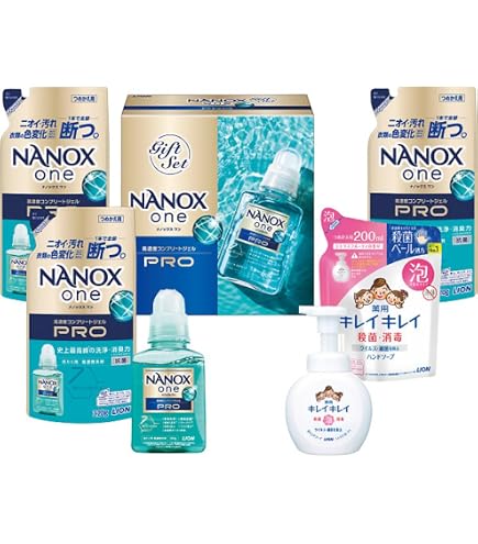 Amazon | ライオン NANOX ナノックスワン PRO 洗剤 液体洗剤 ギフト